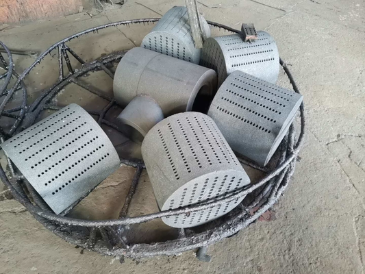 鋳造されたグラフィット 小型の工業用熱交換器ブロック