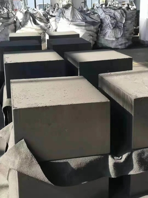 工業用0.8mmグラフィットブロック/棒 1.65パック密度とフラーク結晶形態