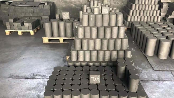 高密度グラフィット棒 300mm直径の鋳造器用 1.82g