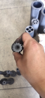 ブラス鋳造のための丸グラフィット模具 4 6 8 穴 あなたの図面に従って