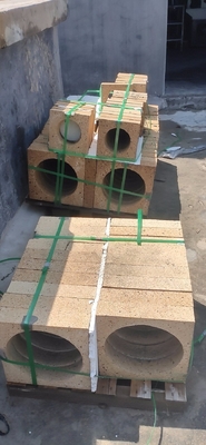 丸い六角装具の水平連続鋳造のための炭素塗装グラフィット模具