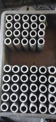 丸い四角六角ギア グラフィット模具 縦連続棒 工業級
