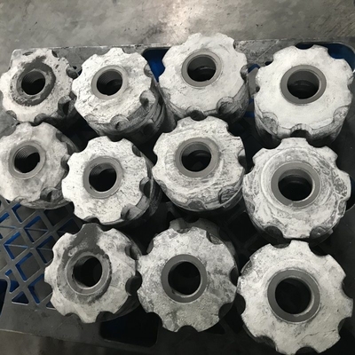 熱衝撃耐性のための100%炭素細粒度グラフィットアルミローターとシャフト