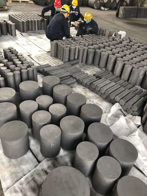 フレイク結晶形状製造ラインとカスタマイズされた高密度グラフィット棒