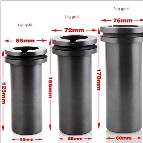 GC-123 100% 炭素 1kg 2kgs 3kgs 金銀を溶かすためのグラフィット 溶融器